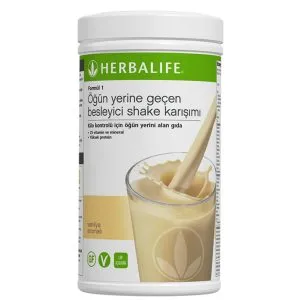 Herbalife Formül 1 Öğün Yerine Geçen Besleyici Vanilya Aromalı Shake Karışımı 550 gr